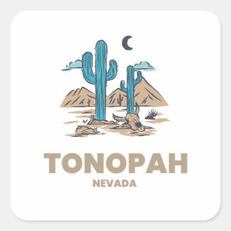 Tonopah - Nevada Square Sticker