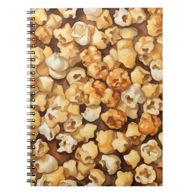 Tons of Popcorn  Notebook (Front)