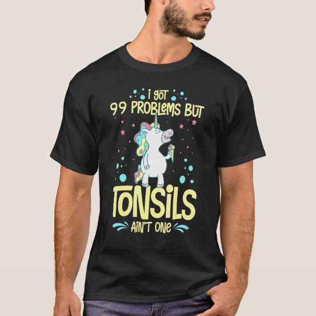 Tonsillectomy Tonsil Removal Recovery Surgery Get  T-Shirt (Front)