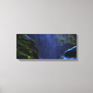 tonto natural bridge waterfall canvas print