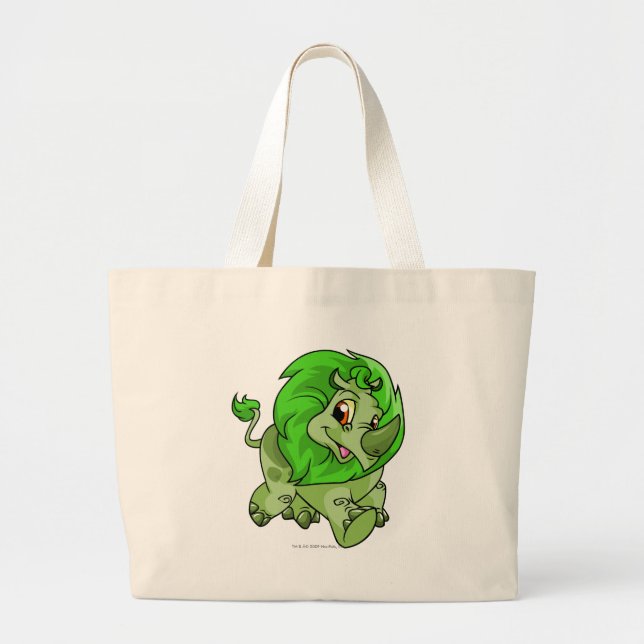 Tonu Green Large Tote Bag (Front)
