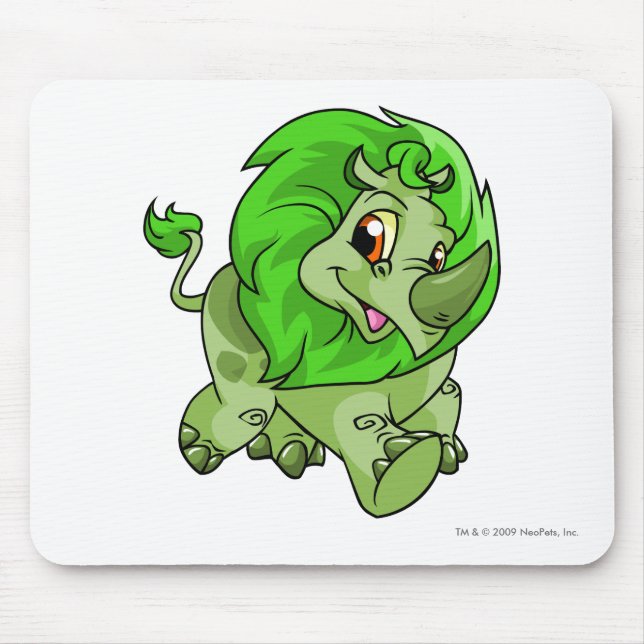 Tonu Green Mouse Pad (Front)