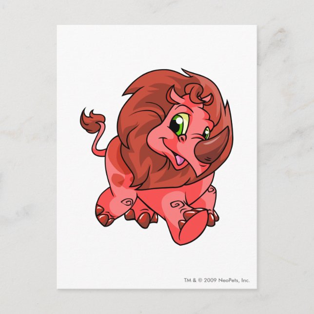 Tonu Red Postcard (Front)