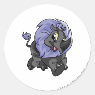 Tonu Shadow Classic Round Sticker