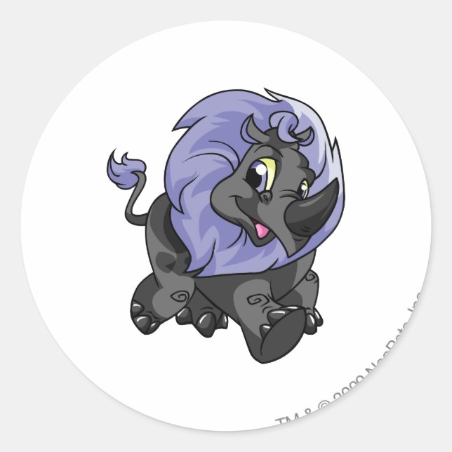 Tonu Shadow Classic Round Sticker (Front)