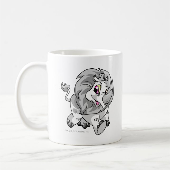 Tonu White Coffee Mug (Left)