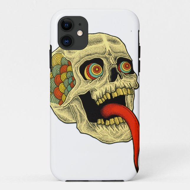 tonue skull Case-Mate iPhone case (Back)