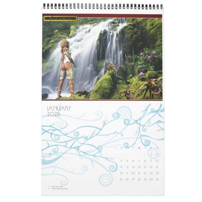 Tony Diana: Digital Diva's Calendar (Jan 2026)