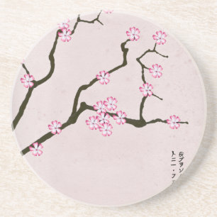 tony fernandes's antique blossom 4 coaster