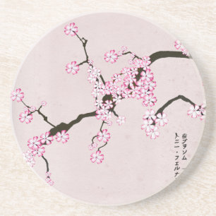 tony fernandes's antique blossom 9 coaster