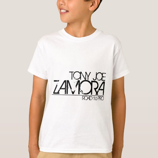TONY JOE ZAMORA - ROAD to PRO T-Shirt (Front)