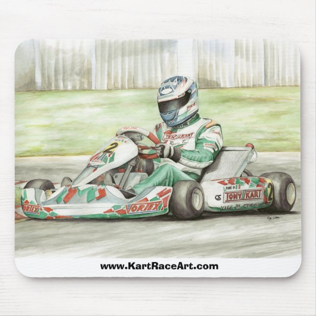 Tony-Kart Racing Mouse Pad (Front)