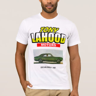 Tony Lahood Motors tshirt