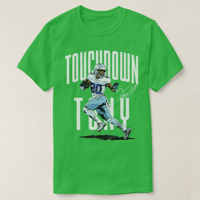 Tony Pollard Dallas Touchdown Tony TShirt (Design Front)
