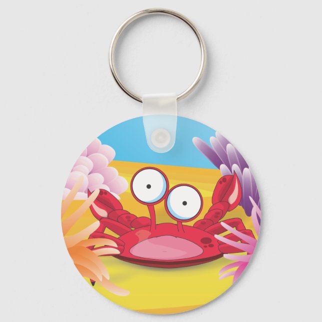 Tony the Crab Key Ring (Front)