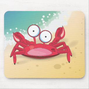 Tony the Crab Mouse Pad