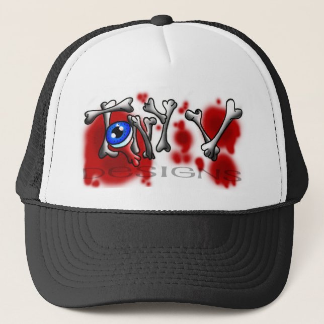 Tony V Designs 2 Trucker Hat (Front)