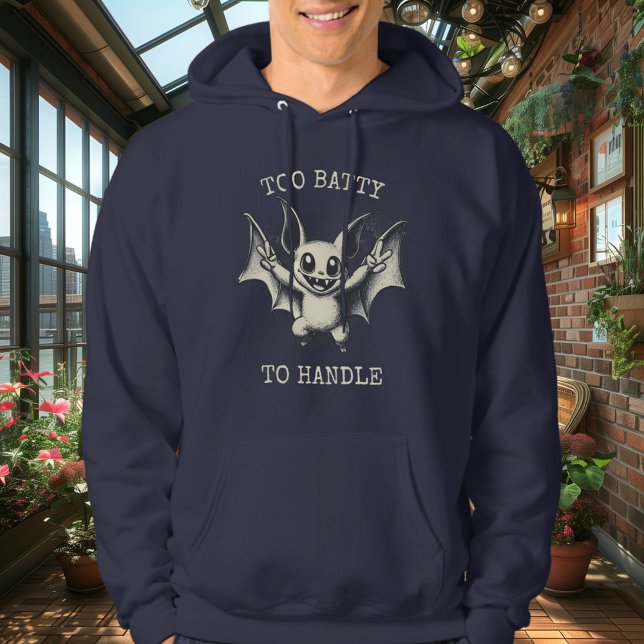 Too Batty to Handle! - Energetic Bat Hoodie (Creator Uploaded)