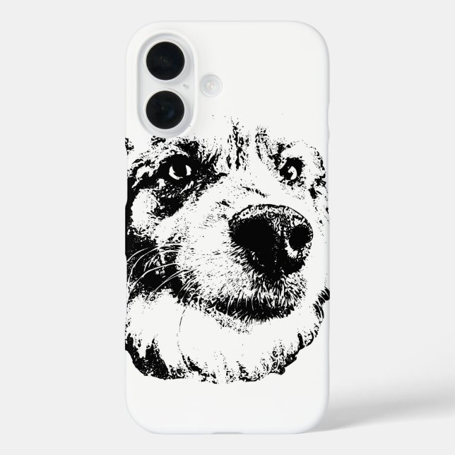Too Close Pup Case-Mate iPhone Case (Back)