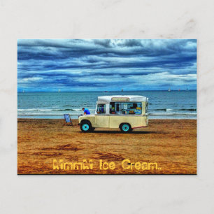 Too Cold For Ice Cream!? Postcard