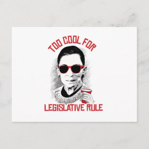 Too Cool for Legislative Rule Postcard