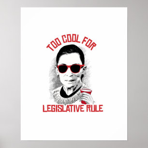 Too Cool for Legislative Rule Poster