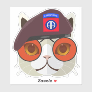 “Too Cool Paratrooper Cat”