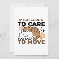 Too Cool to Care, Too Lazy to Move – Relaxing Cat