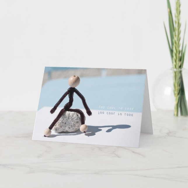 Too cool to lose thank you card (Front)