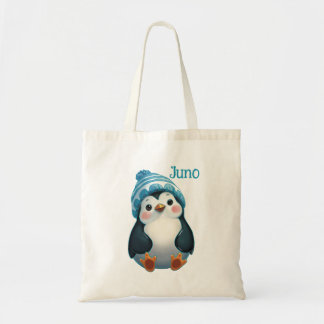 Too Cool to Waddle Tote Bag