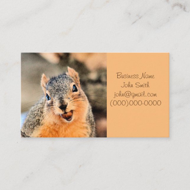 Too cute business card (Front)