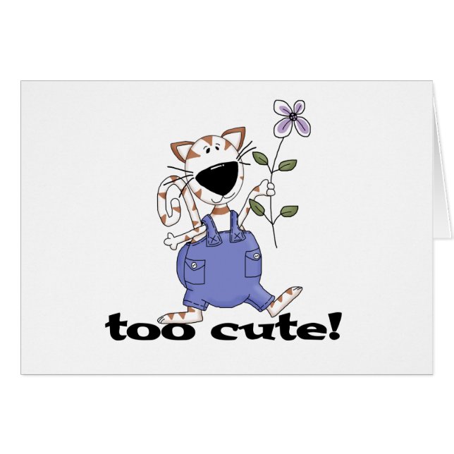 Too Cute Kitty Cat (Front Horizontal)