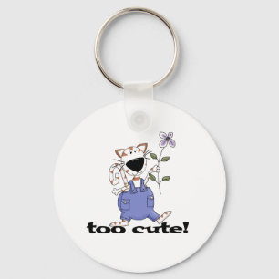 Too Cute Kitty Cat Key Ring