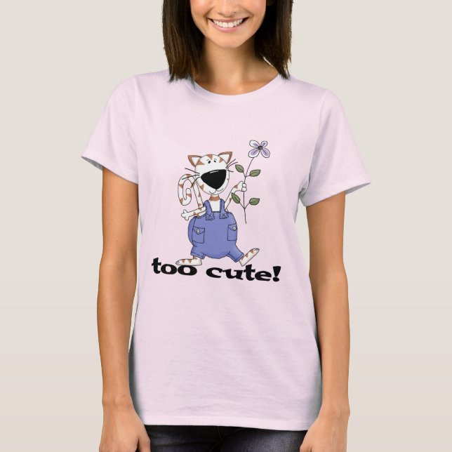 Too Cute Kitty Cat Tshirts and Gifts (Front)