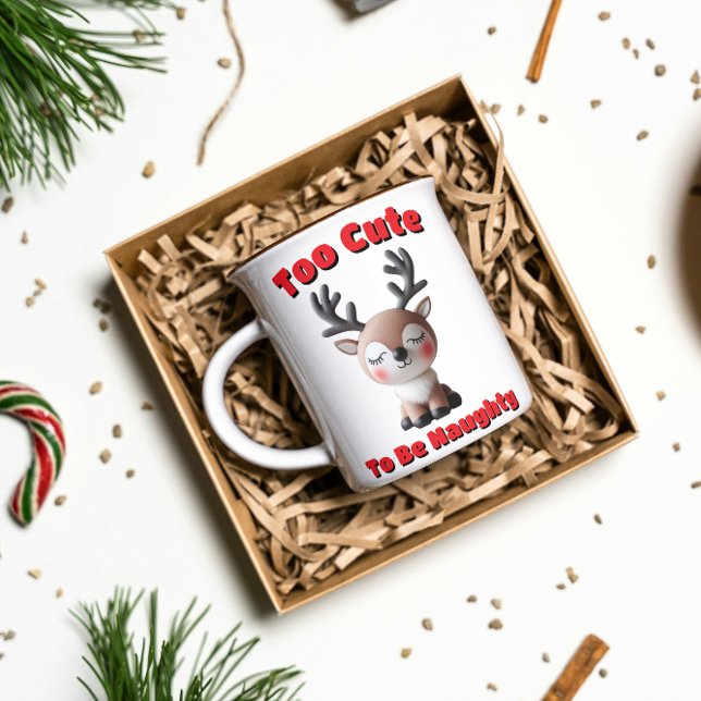 Too Cute To Be Naughty Coffee Mug (Creator Uploaded)