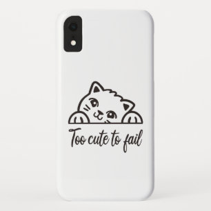 Too cute to fail Case-Mate iPhone case