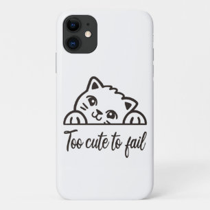 Too cute to fail Case-Mate iPhone case