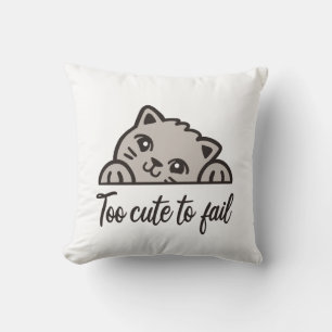 Too cute to fail cushion
