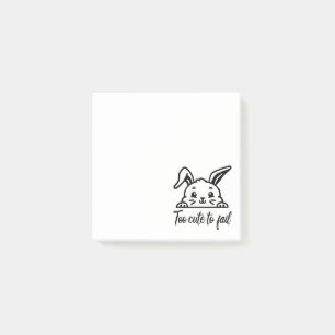 Too cute to fail post-it notes