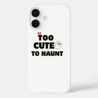 Too Cute To Haunt | Cute Ghost Halloween Aesthetic
