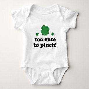Too Cute To Pinch! Baby Bodysuit