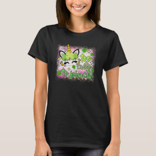 Too Cute To Pinch Girl Girl St Patricks Lucky Unic T-Shirt