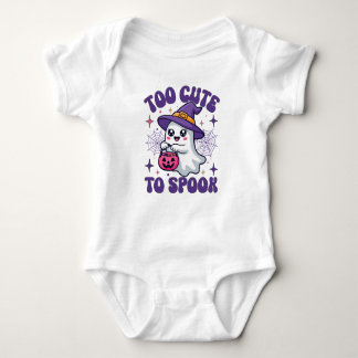 Too Cute To Spook Baby Halloween Onesie