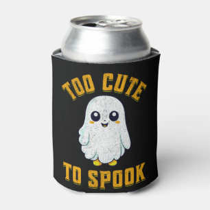 Too cute to spook can cooler
