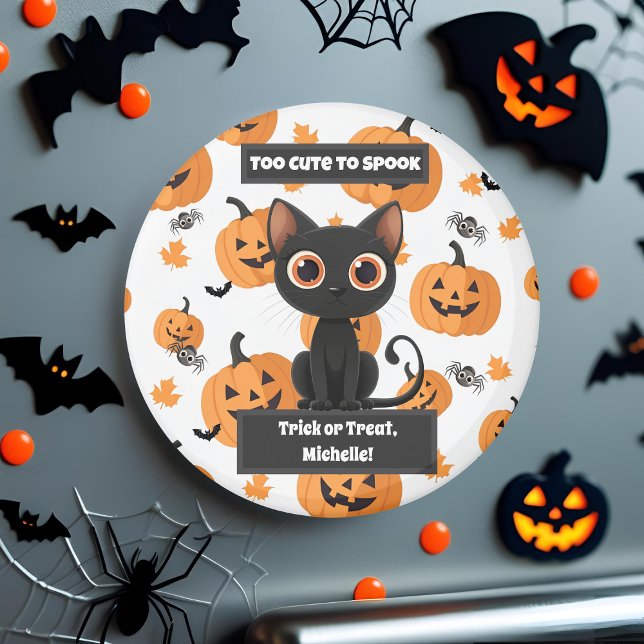Too Cute to Spook – Custom Halloween Magnet (Creator Uploaded)