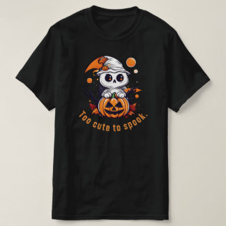 Too cute to spook | Cute ghost Tee