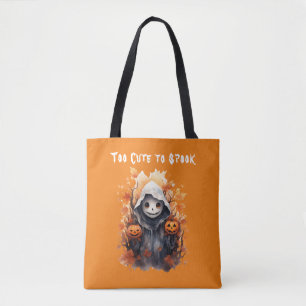 Too Cute To Spook Ghost Tote Bag
