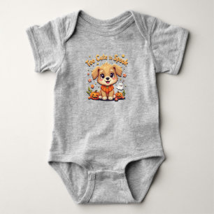 Too Cute To Spook Halloween Baby Bodysuit