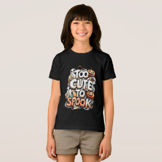 Too Cute To Spook -Halloween Tri-Blend Shirt
