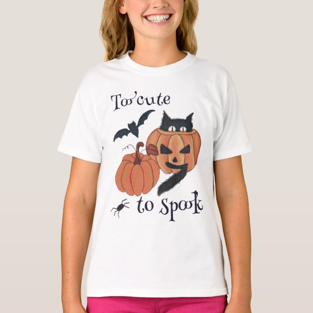 Too cute to spook T-Shirt (Front)